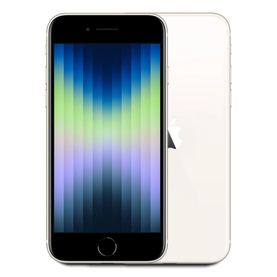 Apple iPhone SE 3 64GB Unlocked A2595 4.7" - Starlight (Renewed)