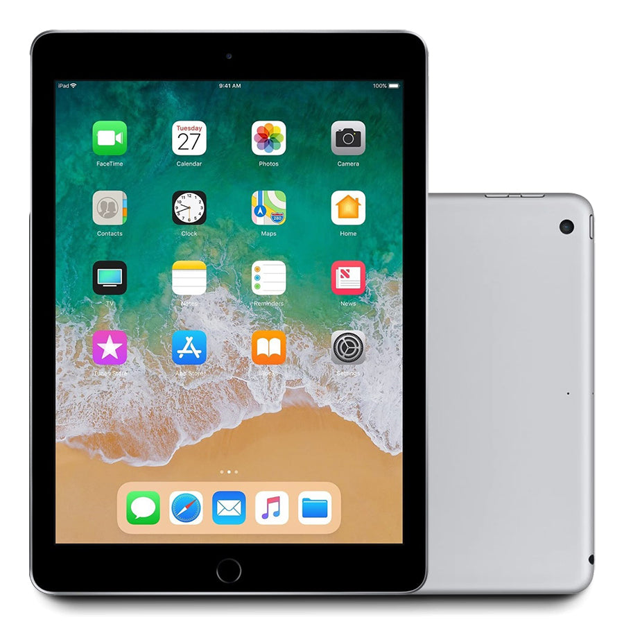 2017 Apple iPad 5 128GB WiFi Only 90%+ Battery (Space Gray) A1822