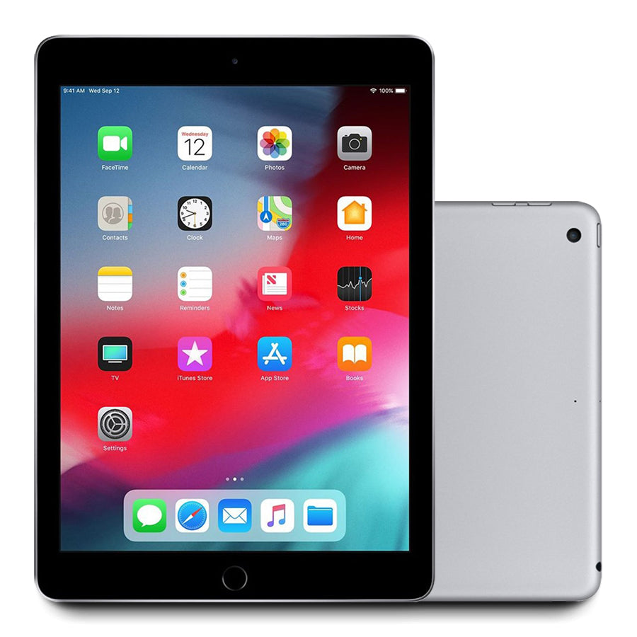 2018 Apple iPad 6 32GB WiFi Only 90%+ Battery 9.7" (Space Gray) A1893