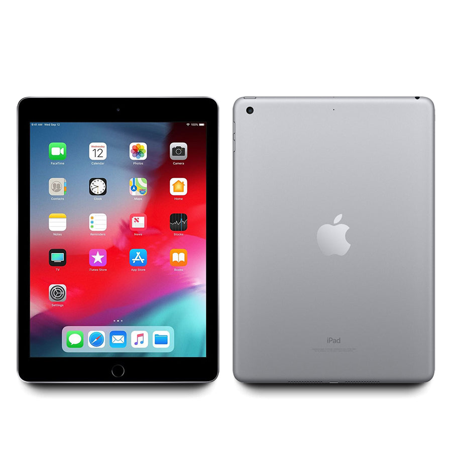 2018 Apple iPad 6 32GB WiFi Only 90%+ Battery 9.7" (Space Gray) A1893