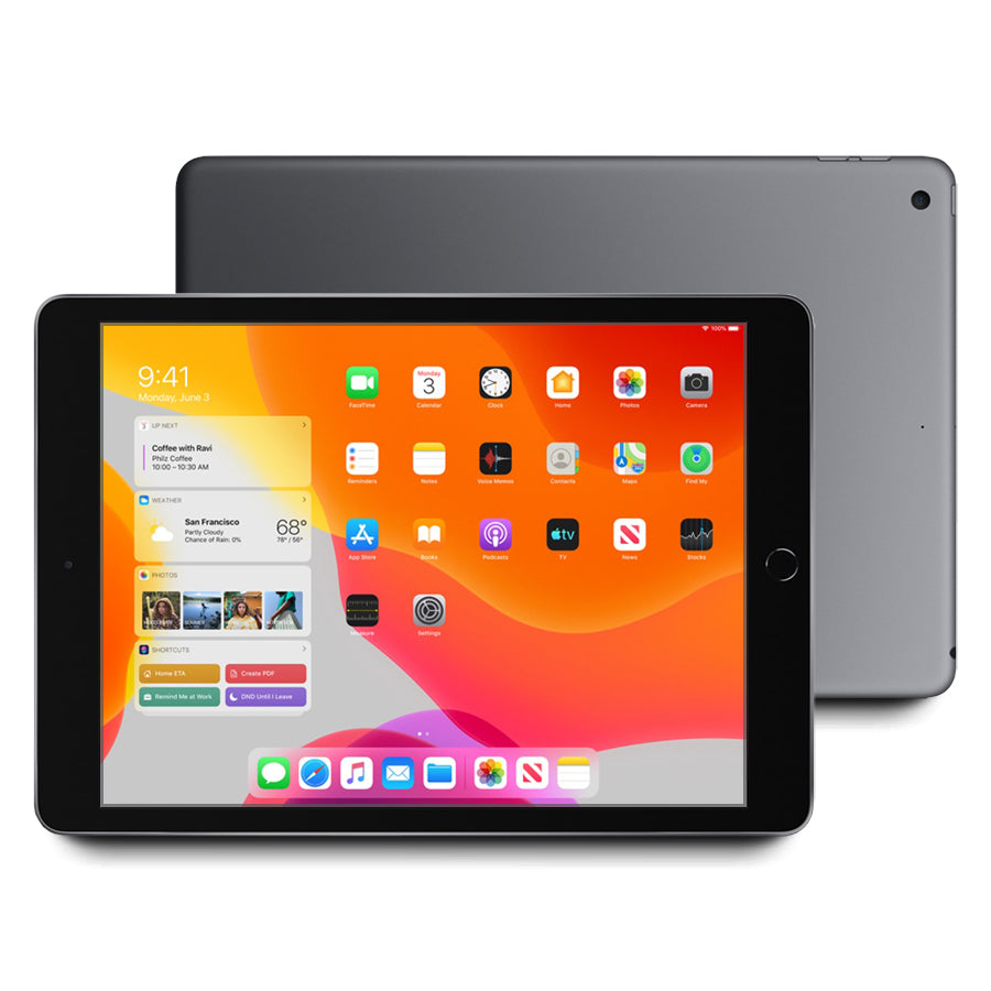 2019 Apple iPad 7 10.2" Display WiFi Only - Space Gray (Renewed)