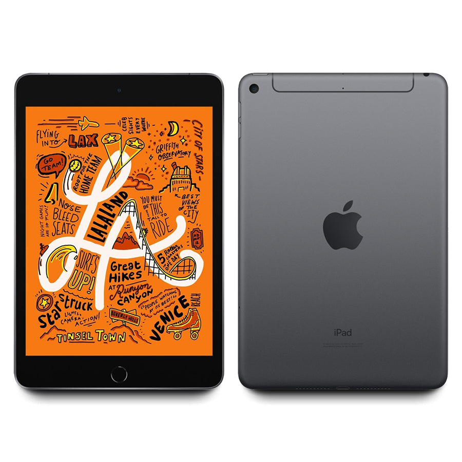 2019 Apple iPad Mini 5 7.9" Display 64GB Storage - Space Gray (Renewed)