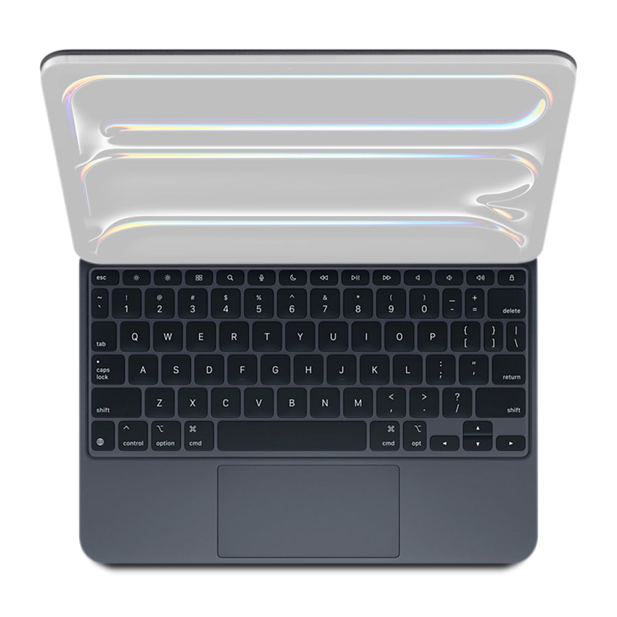 US English Apple Magic Keyboard for M4 iPad Pro 11" MWR23LL/A (Black) - Open Box