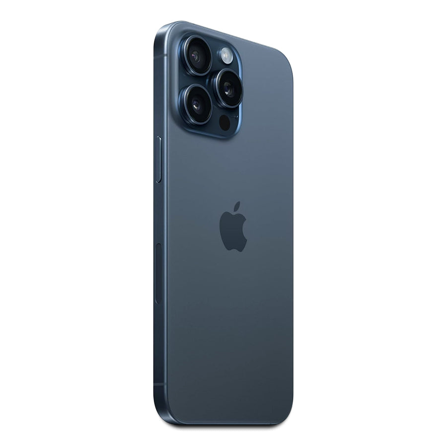 Apple iPhone 15 Pro 256GB - Blue Titanium (Renewed)