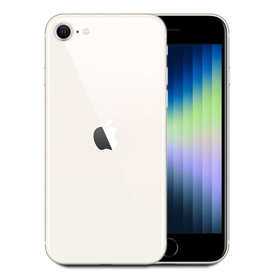 Apple iPhone SE 64GB Unlocked A2595 Starlight (Renewed)