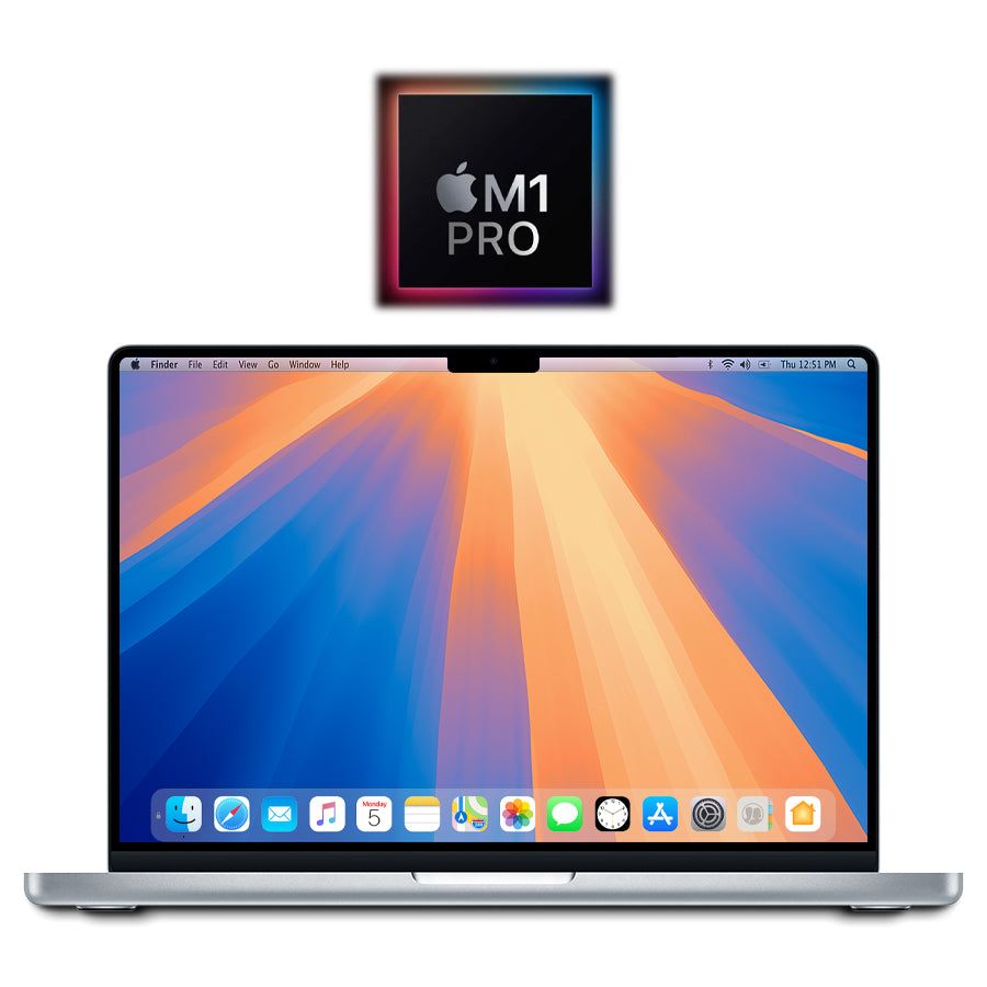 2021 Apple M1 Pro MacBook Pro 14" 3.20GHz/32GB/512GB/14-Core GPU (Silver) - A2442
