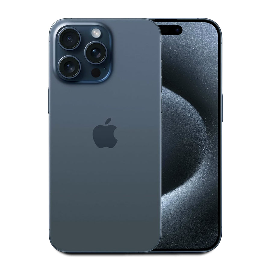 Apple iPhone 15 Pro Max - 256GB Unlocked 6.7" (Blue Titanium) A2849