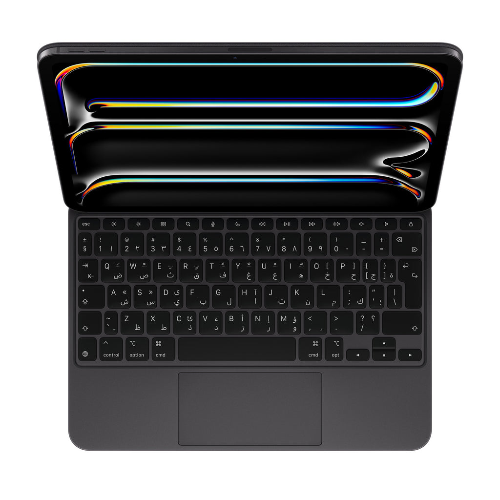 Arabic Apple Magic Keyboard for M4 iPad Pro 11" MWR23AB/A (Black) - Open Box