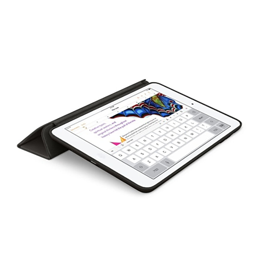 New Apple Leather Case for iPad Mini 1/2/3 (Black) - 923-00207