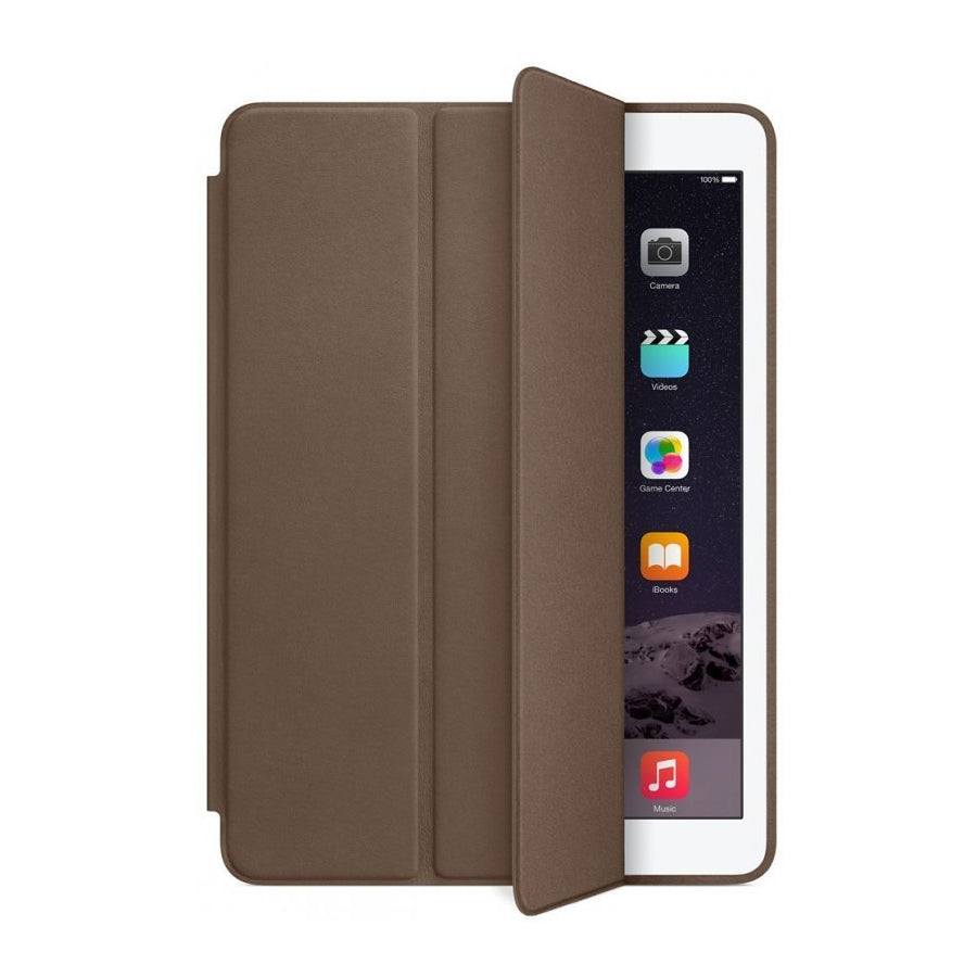 New Apple iPad Leather Case for iPad Air 2 (Olive Brown) - 605-02234