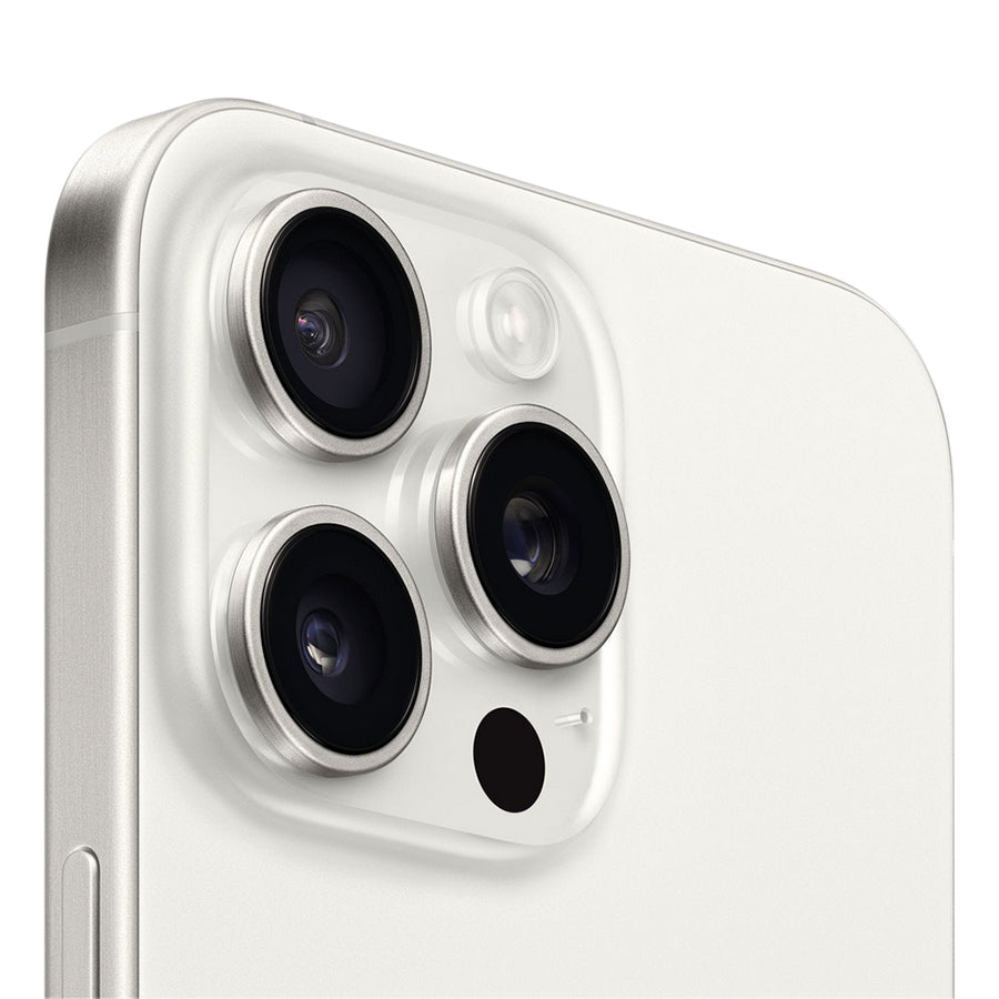 Apple iPhone 15 Pro Max 256GB Unlocked 6.7" - (White Titanium) A2849