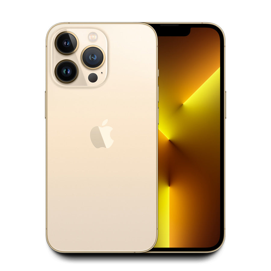 Apple iPhone 13 Pro Max 128GB Unlocked 90%+ Battery 6.7" (Gold) A2484