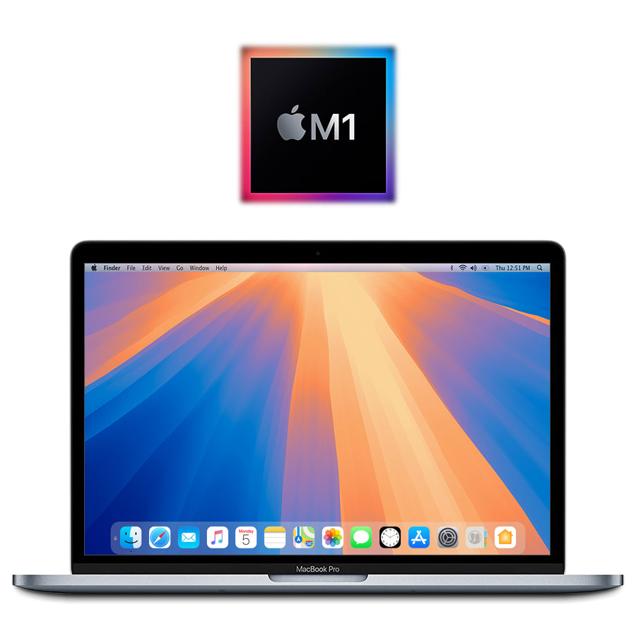 2020 Apple M1 MacBook Pro 13.3" 3.20GHz/16GB/512GB SSD/8-Core GPU (Silver) - A2338