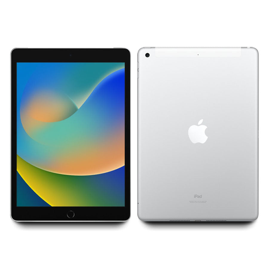 2021 Apple iPad 9 64GB Cellular 90%+ Battery 10.2" (Silver) A2603