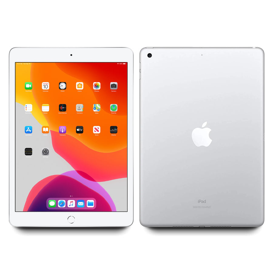 2019 Apple iPad 7 10.2" 128GB & WiFi Only - (Silver) A2197