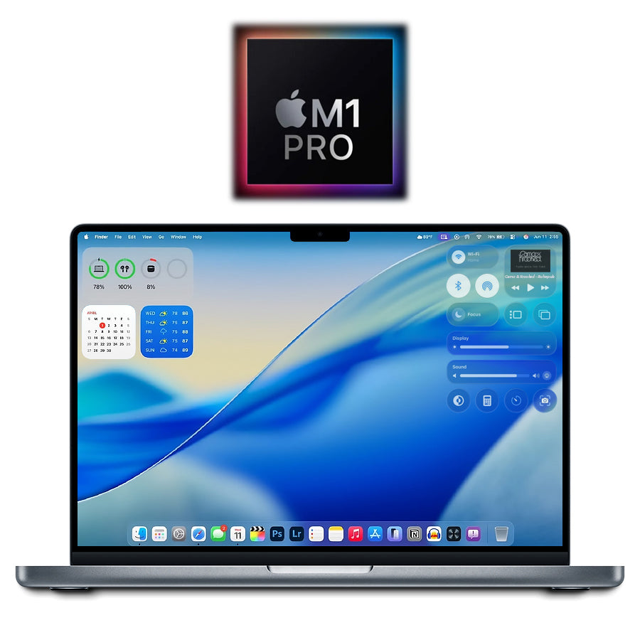 2021 Apple M1 Pro MacBook Pro 14" 90%+ Battery 3.20GHz/16GB/1TB SSD (Space Gray) A2442