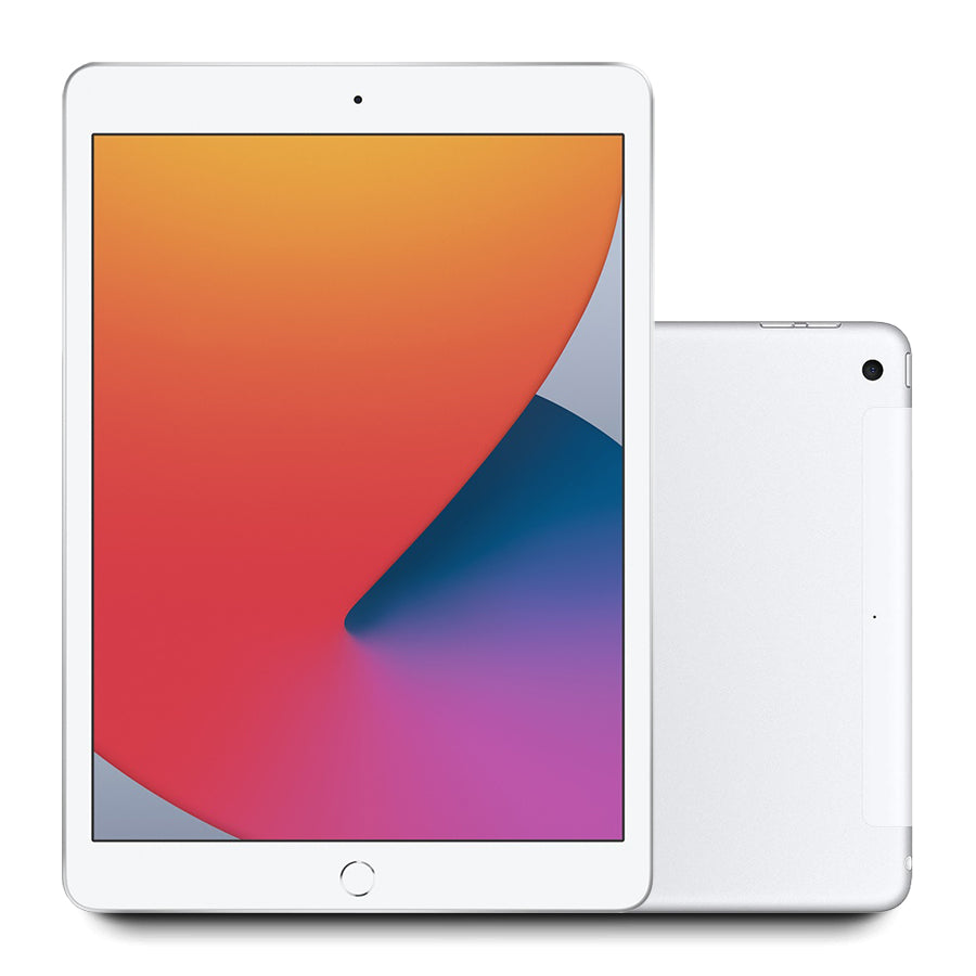 2020 Apple iPad 8 10.2" 32GB Unlocked - (Silver) A2428
