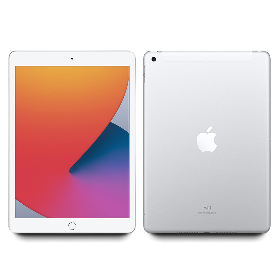 2020 Apple iPad 8 10.2" 32GB Unlocked - (Silver) A2428