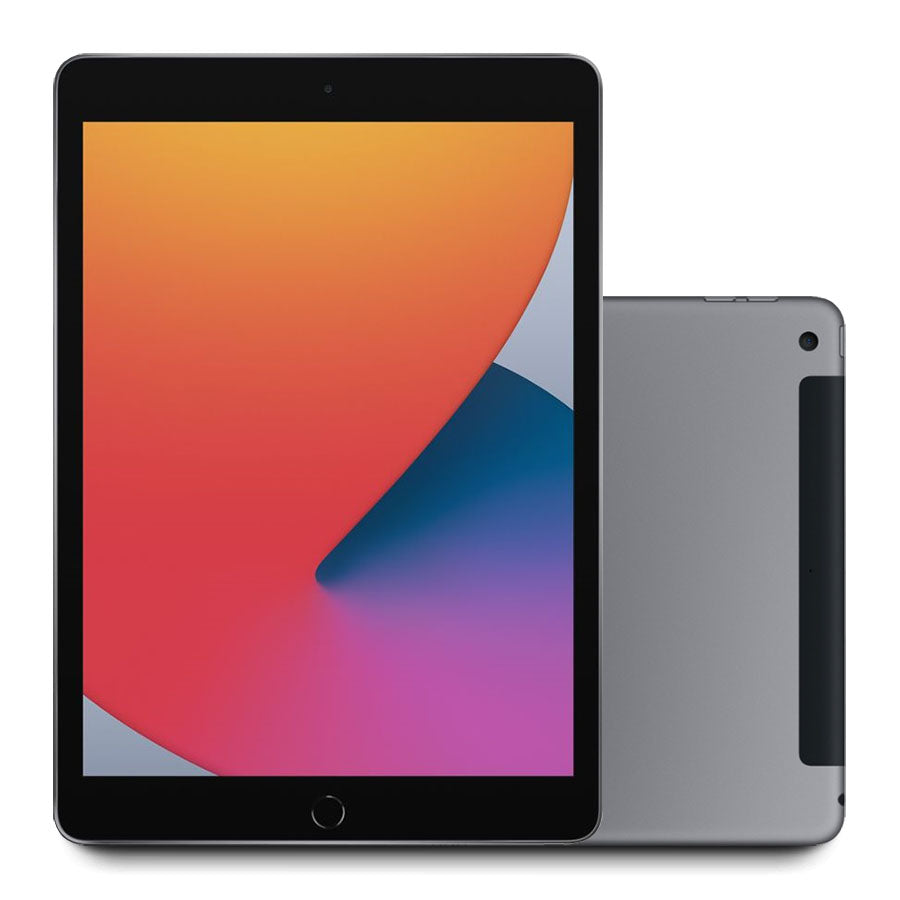 2020 Apple iPad 8 128GB Cellular 90%+ Battery (Space Gray) A2428