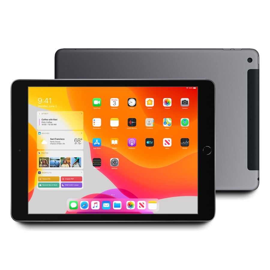 2019 Apple iPad 7 32GB Unlocked 90%+ Battery 10.2" (Gray) A2200