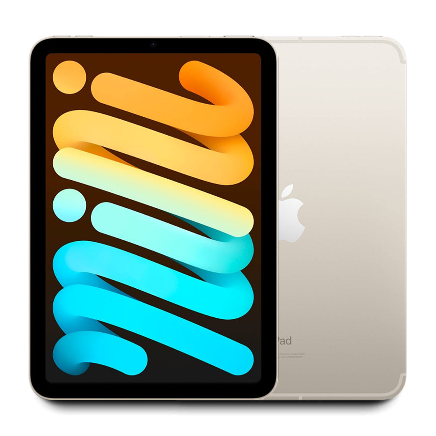 2024 Apple iPad Mini 7 128GB WiFi/Cellular 8.3" (Starlight) 4XPQ3LL/A