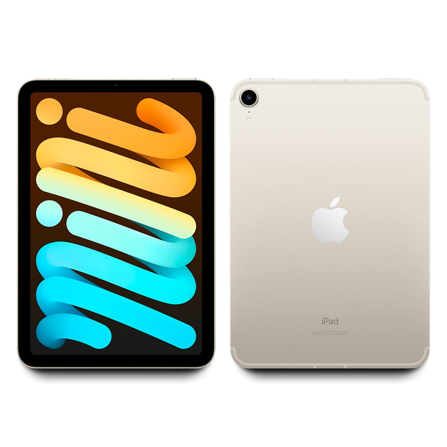 2024 Apple iPad Mini 7 128GB WiFi/Cellular 8.3" (Starlight) 4XPQ3LL/A