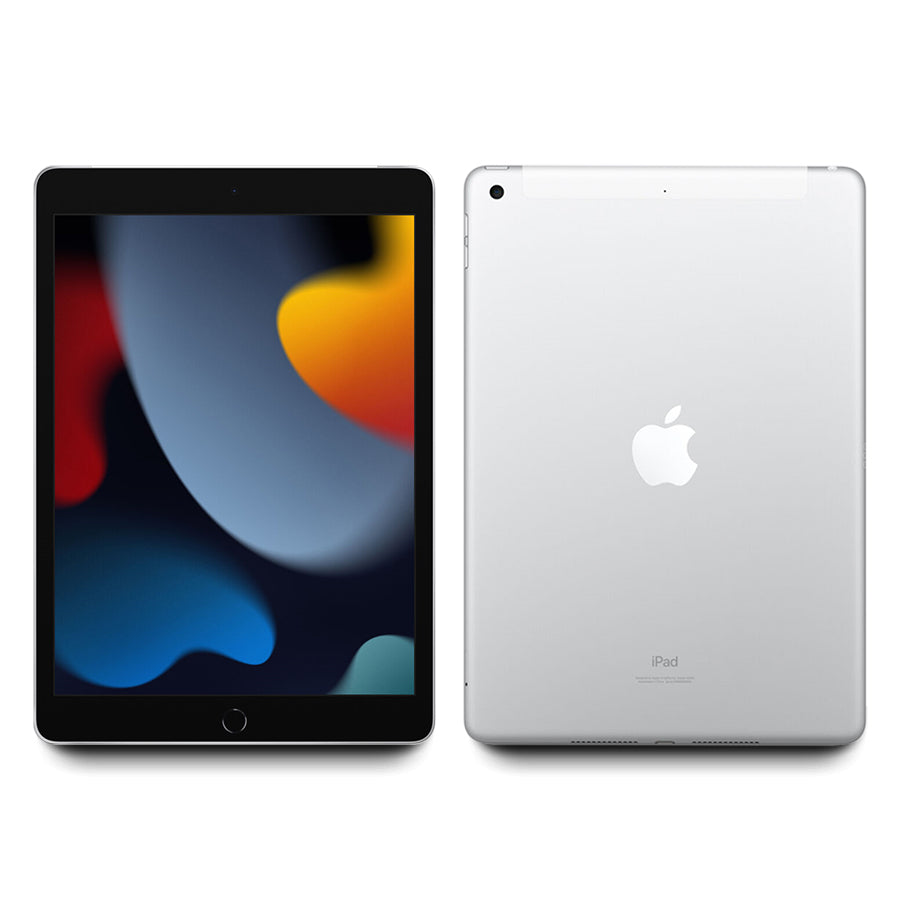 2021 Apple iPad 9 256GB WiFi/Cellular 10.2" - (Silver) A2603