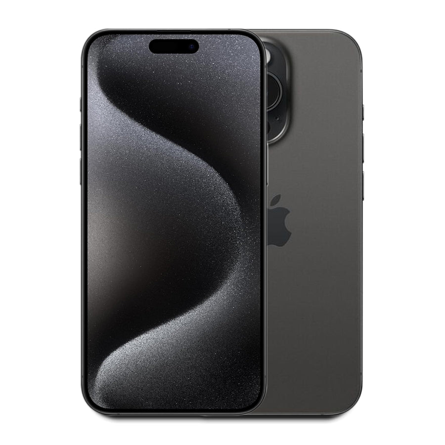 Apple iPhone 15 Pro - 128GB Unlocked 6.1" (Black Titanium) A2848