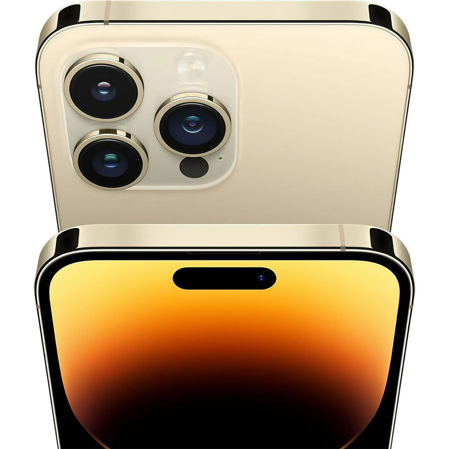 Apple iPhone 14 Pro 128GB Unlocked 90%+ Battery (Gold) A2650