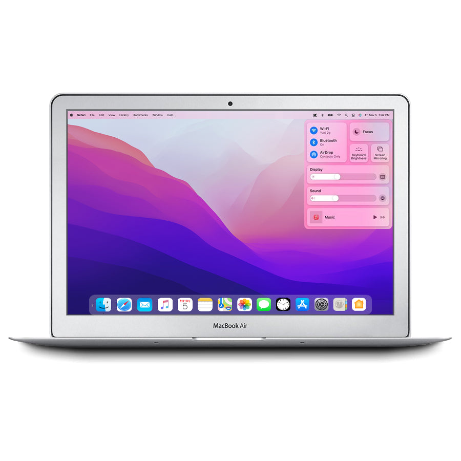 2017 Apple MacBook Air 13.3" 90%+ Battery i5 1.80GHz/8GB/256GB SSD (Silver) A1466