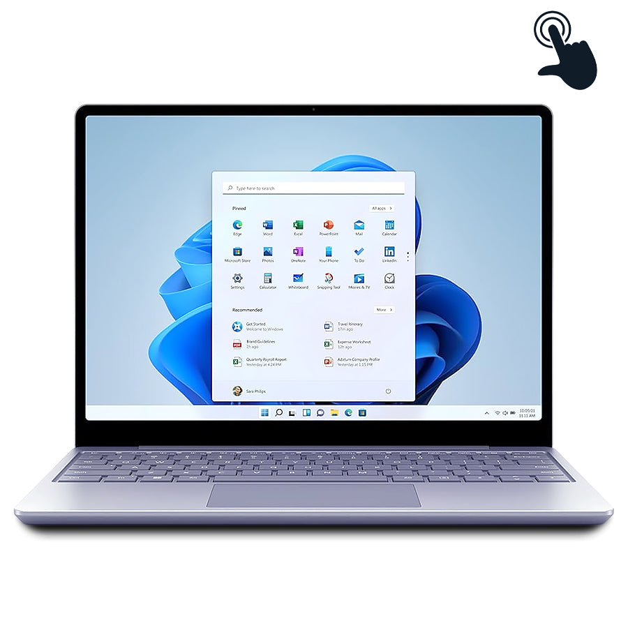 Microsoft Surface Laptop Go 2 12.4" i5 2.40GHz/8GB/128GB SSD (Platinum) - 8QD-00023