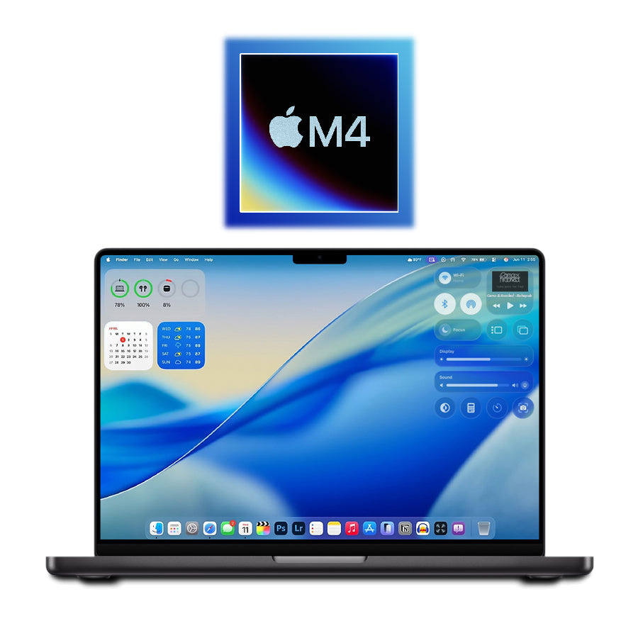 2024 Apple M4 MacBook Pro 14" 90%+ Battery 4.40GHz/16GB/512GB SSD (Black) A3112