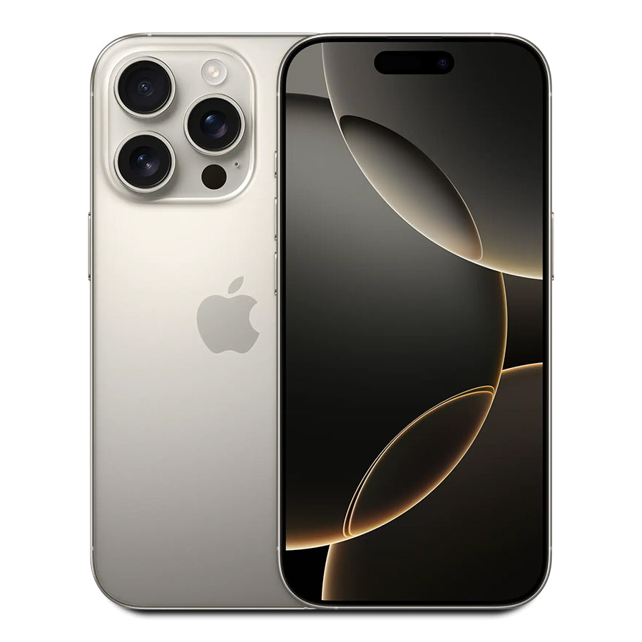 Apple iPhone 16 Pro 256GB Unlocked 90%+ Battery 6.3" (Natural Titanium) A3083