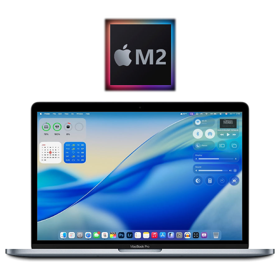 2022 Apple M2 MacBook Pro 13.3" 3.49GHz/16GB/256GB SSD 10-Core GPU - (Silver) A2338
