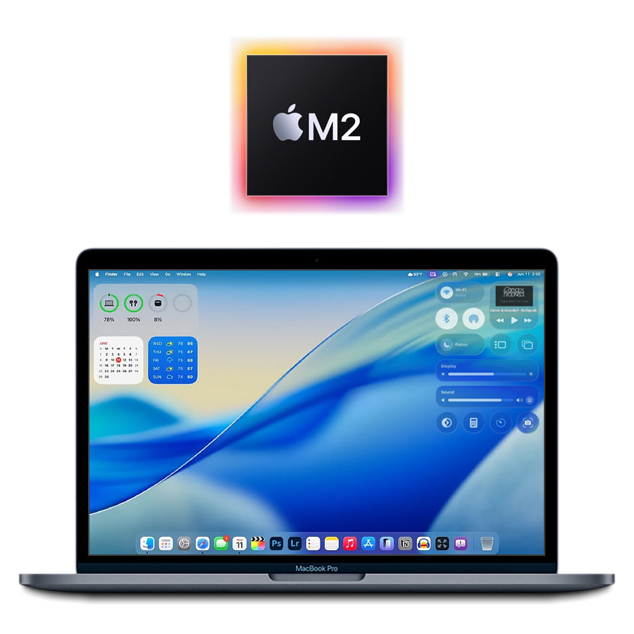 2022 Apple M2 MacBook Pro 13.3" 90%+ Battery 3.49GHz/8GB/512GB SSD (Space Gray) A2338