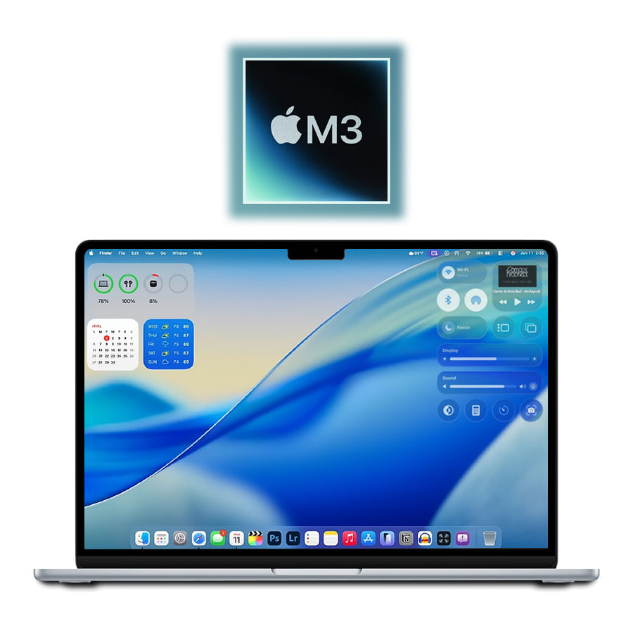 2024 Apple M3 MacBook Air 13.6" 90%+ Battery 4.05GHz/8GB/512GB SSD (Silver) A3113