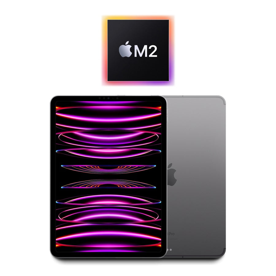 2022 Apple iPad Pro 4 90%+ Battery 1TB WiFi/Cellular 11" (Space Gray) A2435