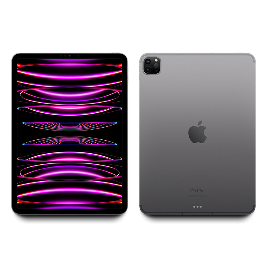 2022 Apple iPad Pro 4 90%+ Battery 1TB WiFi/Cellular 11" (Space Gray) A2435