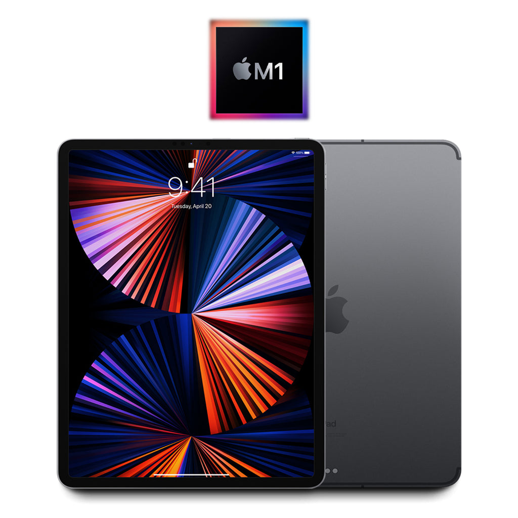2021 Apple iPad Pro 5 90%+ Battery 1TB Unlocked 12.9" (Space Gray) A2379