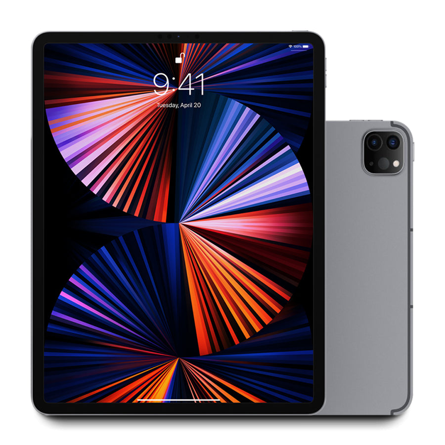 2021 Apple iPad Pro 5 90%+ Battery 1TB Unlocked 12.9" (Space Gray) A2379