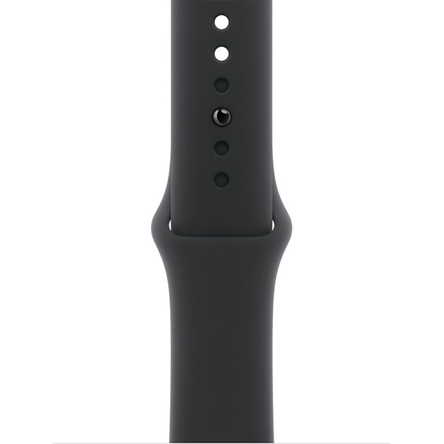 Apple Watch Series 10 42mm Cellular (Slate) w/M-L Black Band - 4WXH3LW/A