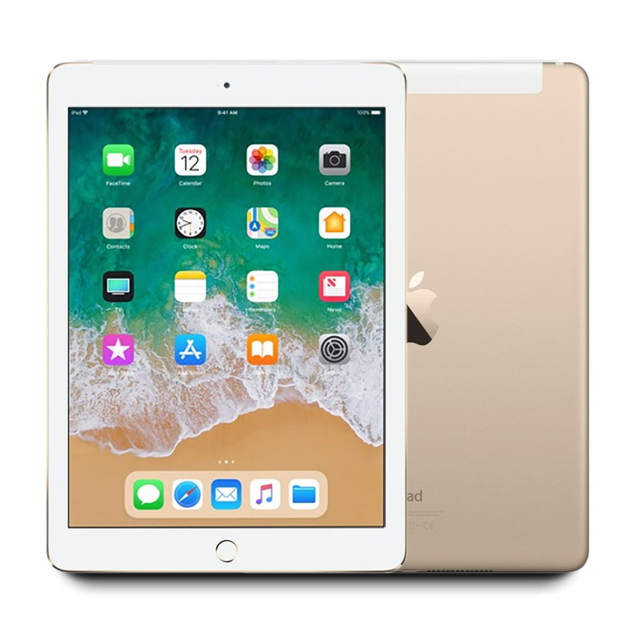 2018 Apple iPad 6 90%+ Battery 32GB Cellular 9.7" (Gold) A1893