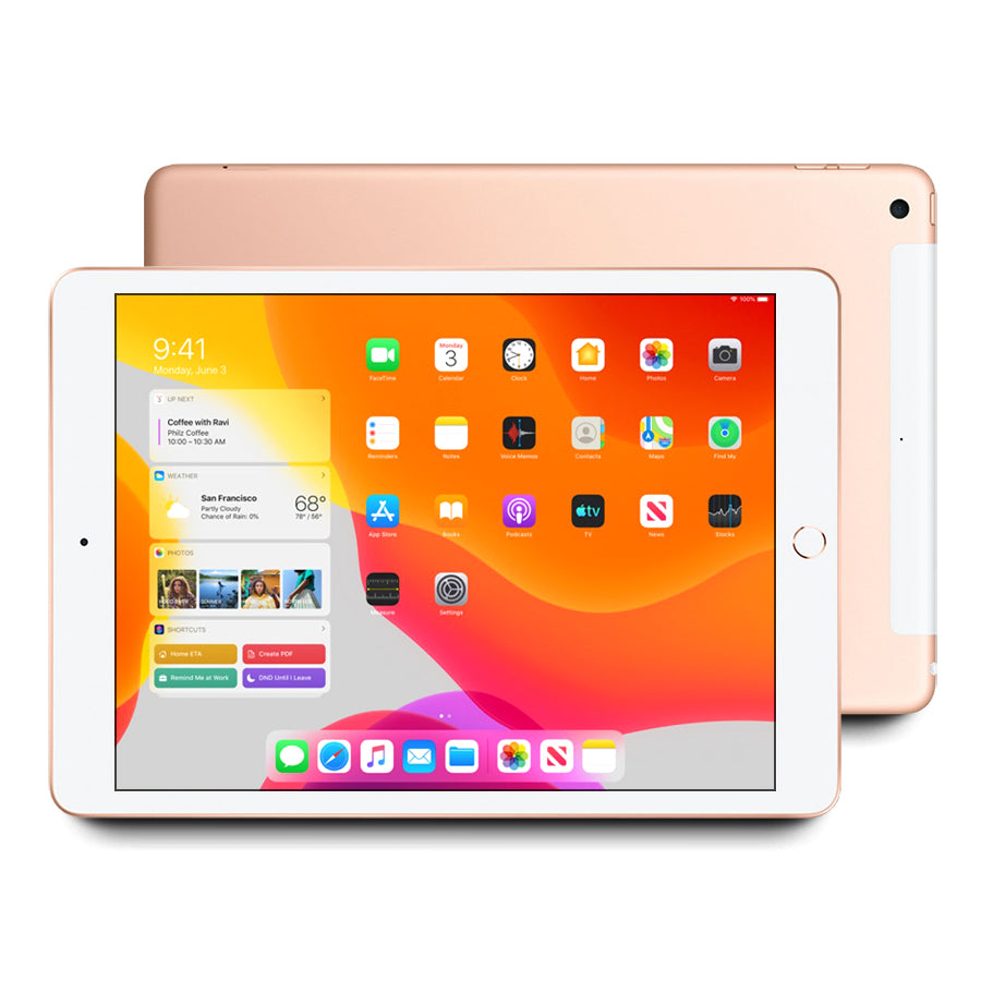 2019 Apple iPad 7 32GB WiFi/Cellular 10.2" (Gold) - A2198