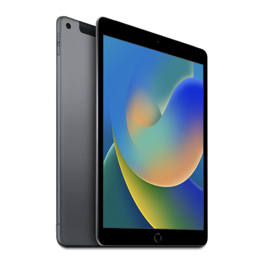 2021 Apple iPad 9th Gen 90%+ Battery 64GB Cellular 10.2" (Space Gray) A2603