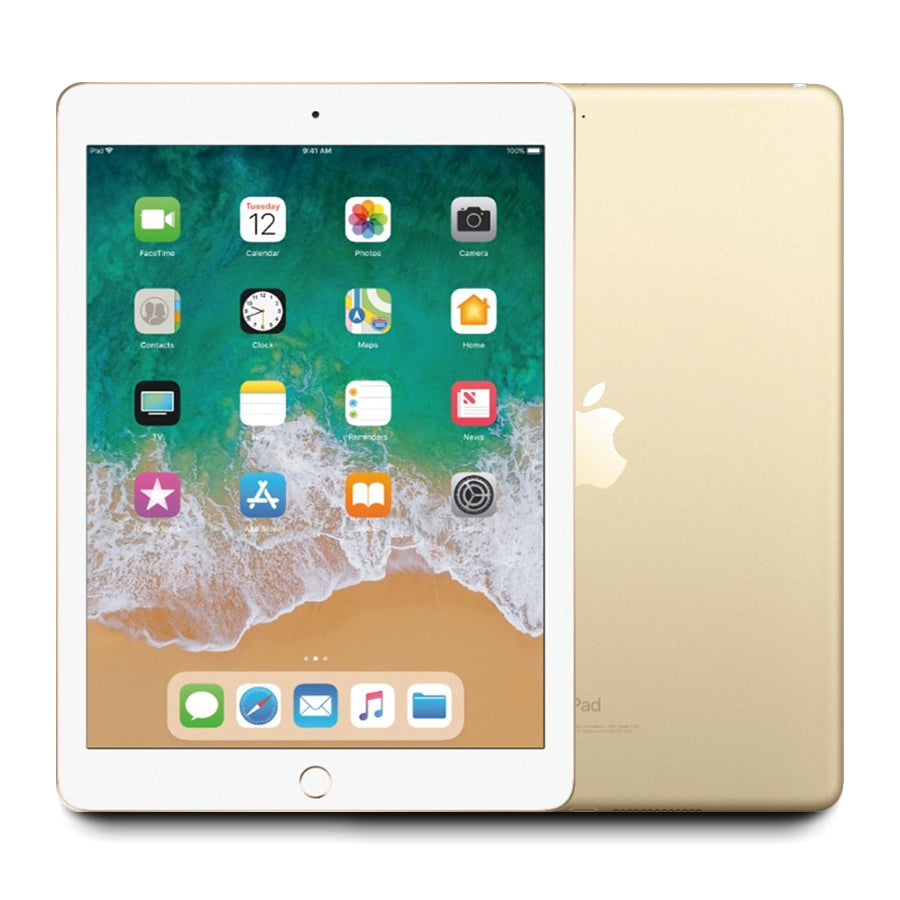 2018 Apple iPad 6 128GB 90%+ Battery WiFi Only 9.7" (Gold) A1893