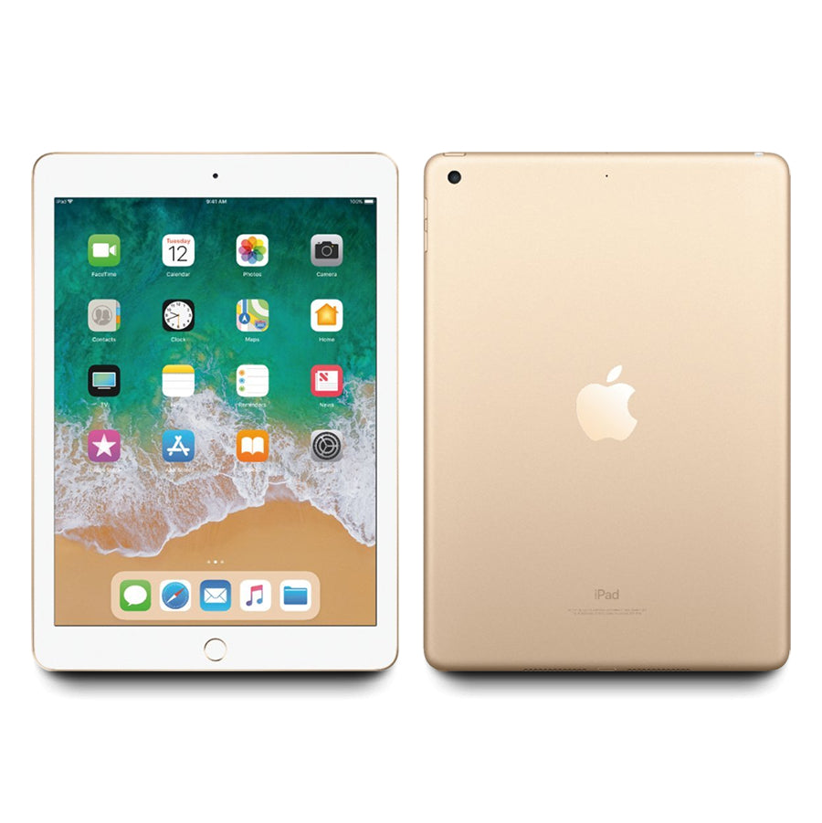 2018 Apple iPad 6 128GB 90%+ Battery WiFi Only 9.7" (Gold) A1893