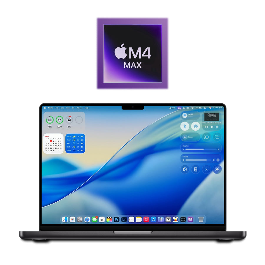 2024 Apple M4 Max MacBook Pro 16.2" 90%+ Battery 4.50GHz/64GB/1TB SSD (Black) A3186