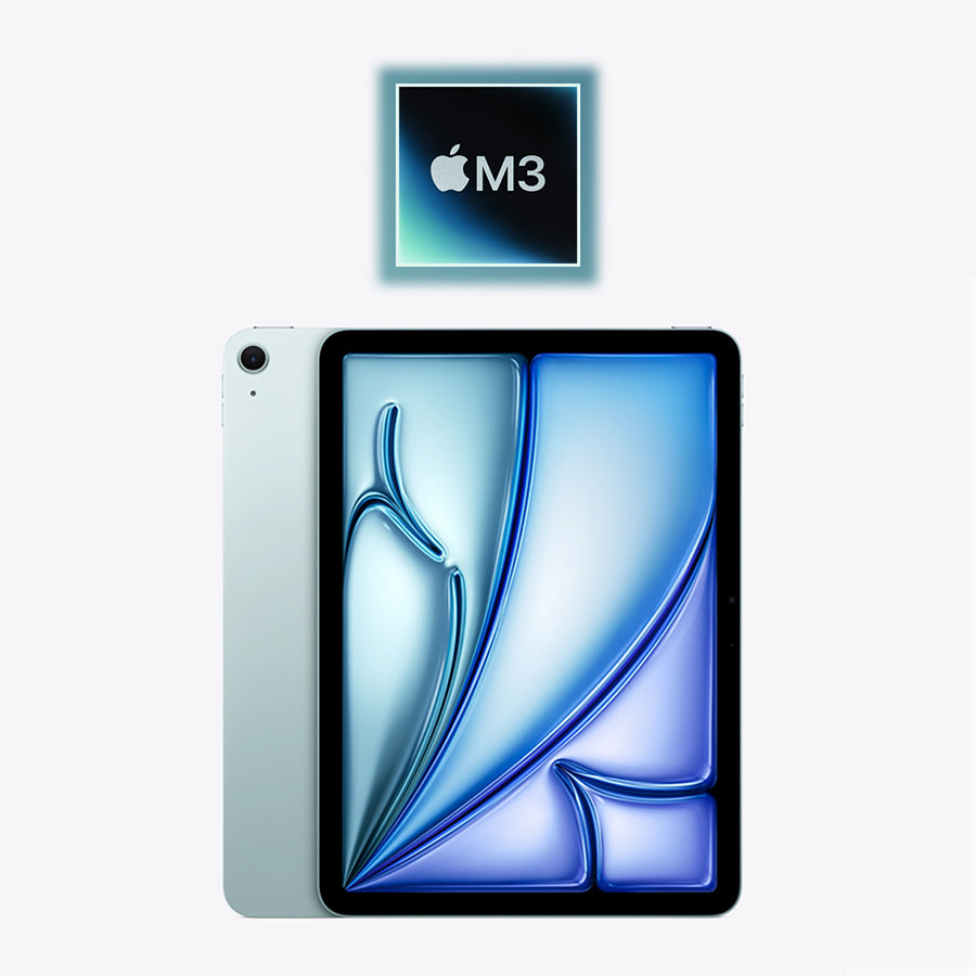 2025 Apple M3 iPad Air 7 90%+ Battery 256GB WiFi Only 13" (Blue) A3268