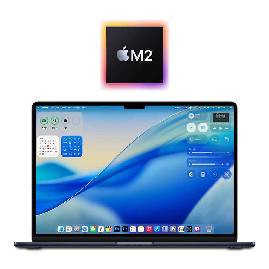 2022 Apple M2 MacBook Air 13" 3.49GHz/16GB/256GB SSD 10-Core GPU (Midnight) A2681