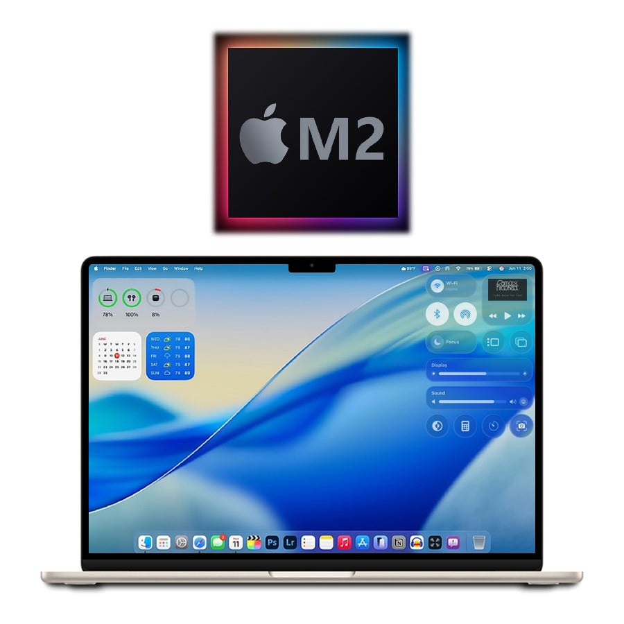 2022 Apple M2 MacBook Air 13.6" 3.49GHz/16GB/512GB SSD 10-Core GPU - (Starlight) A2681